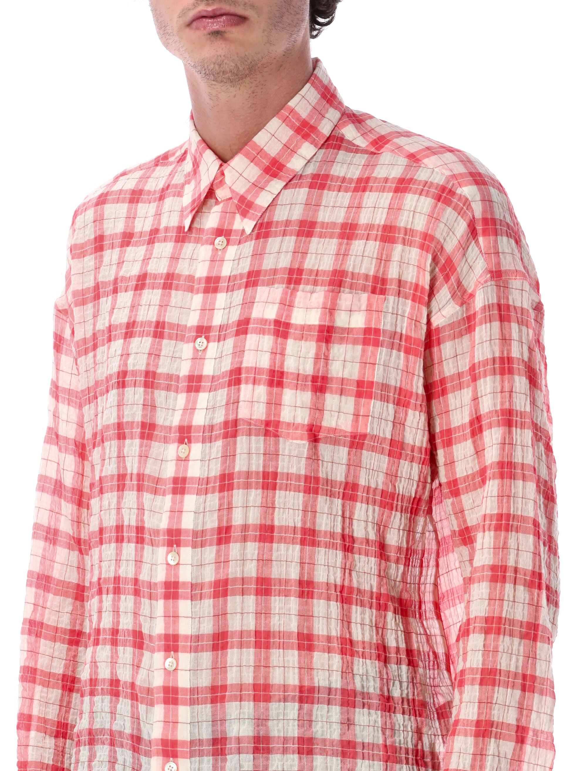 Pink Stable Loose-Fit Shirt