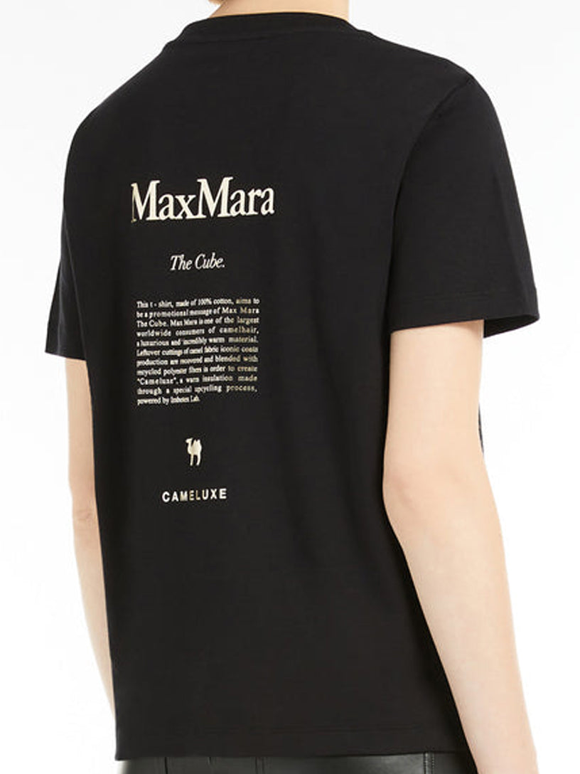 Short-Sleeved Cotton T-Shirt with Graphic