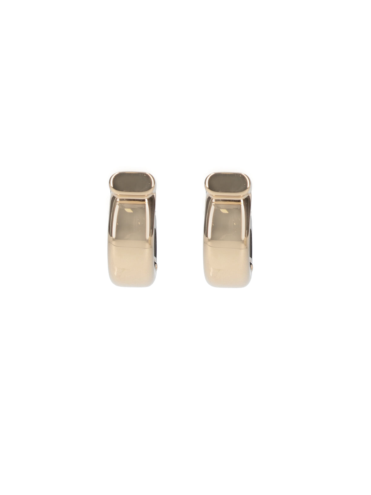 "Gancini" Earrings – Palladium/Gold