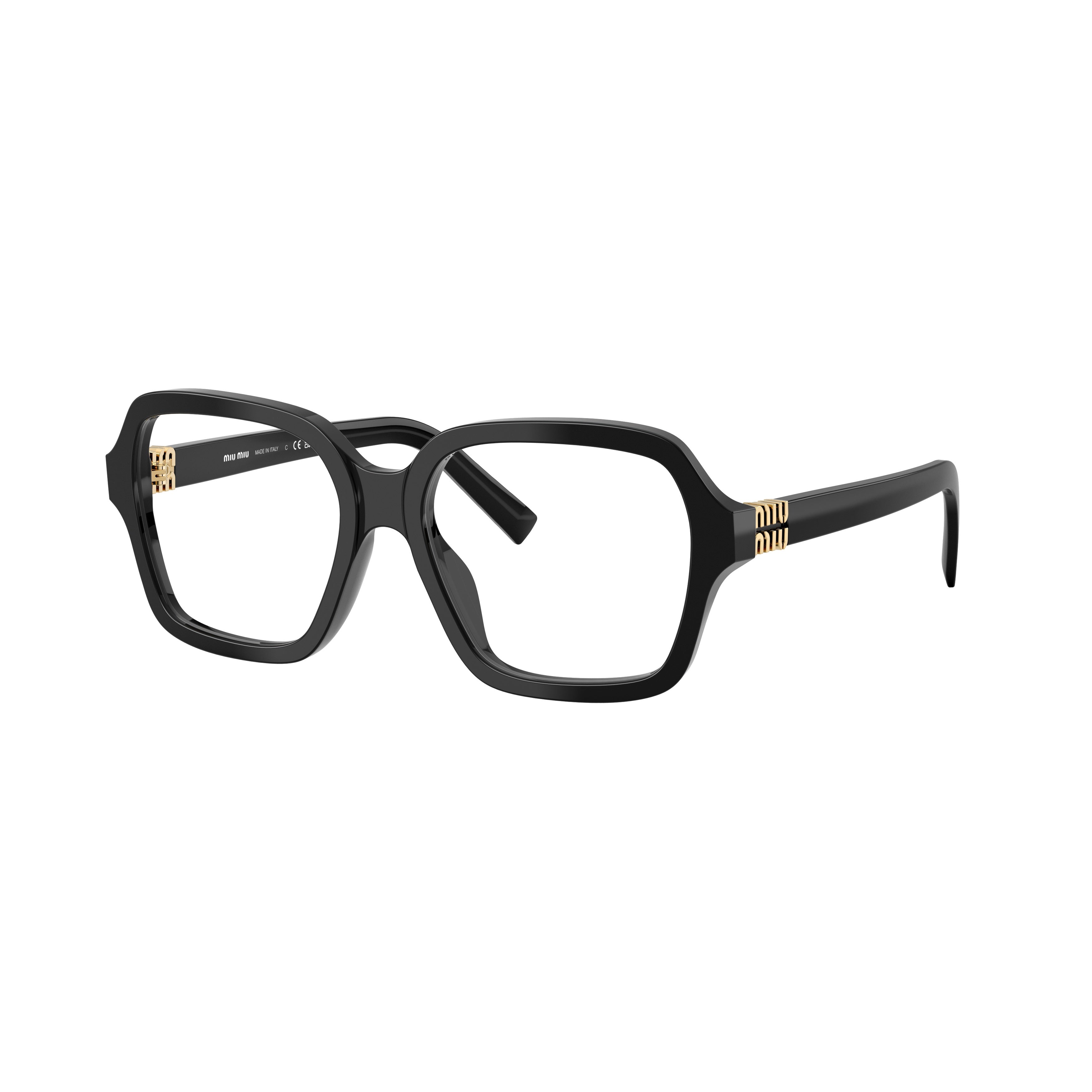 0mu 03yv Oversized Square Frame Black Acetate Sunglasses