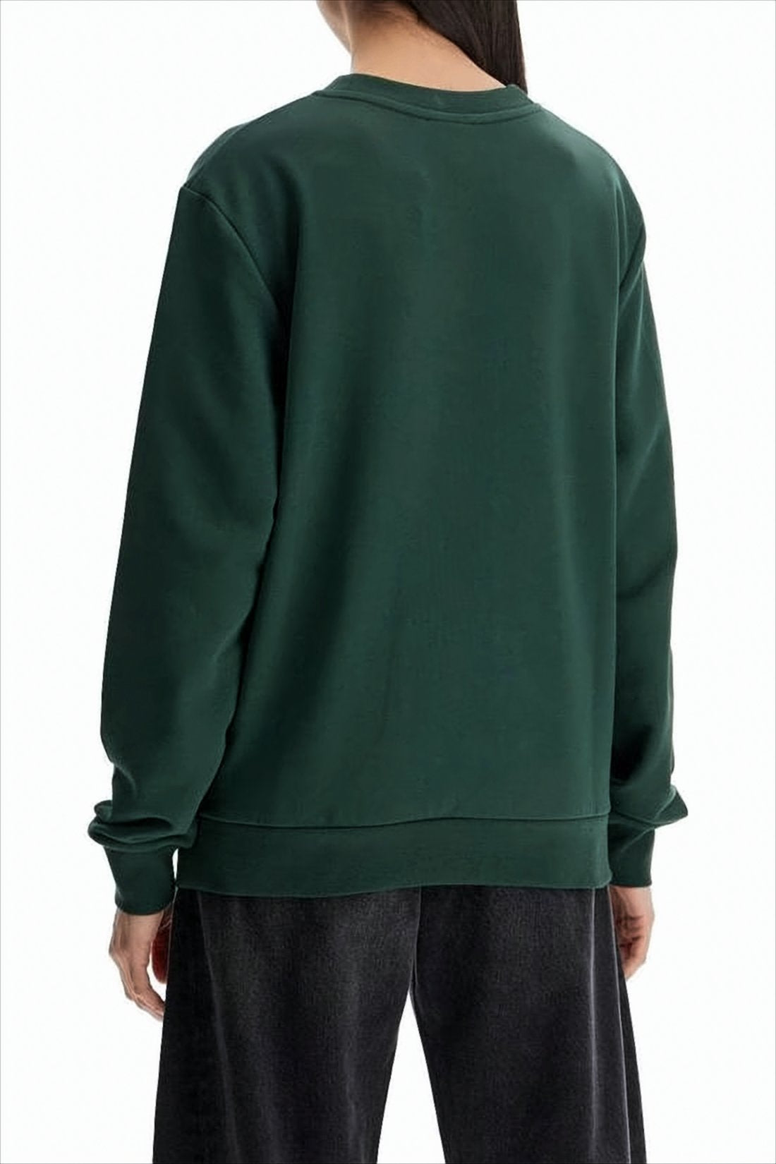 Deep Green Long-Sleeve Sweatshirt