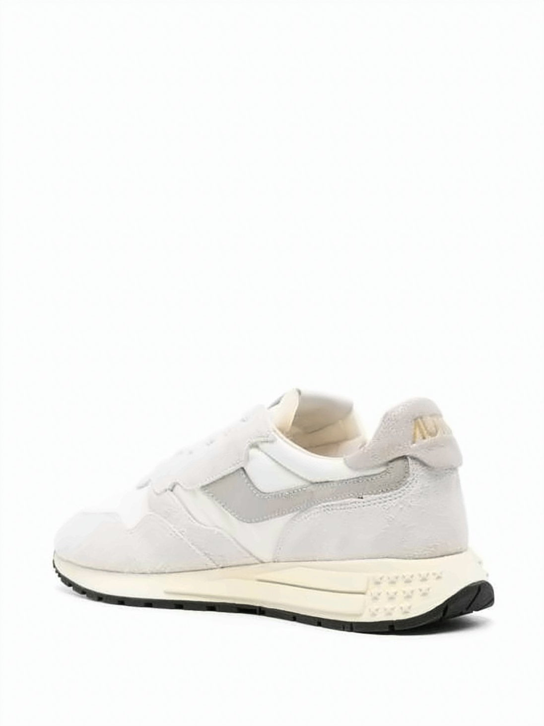 Low-Top Suede and Nylon Sneakers with Textured Sole