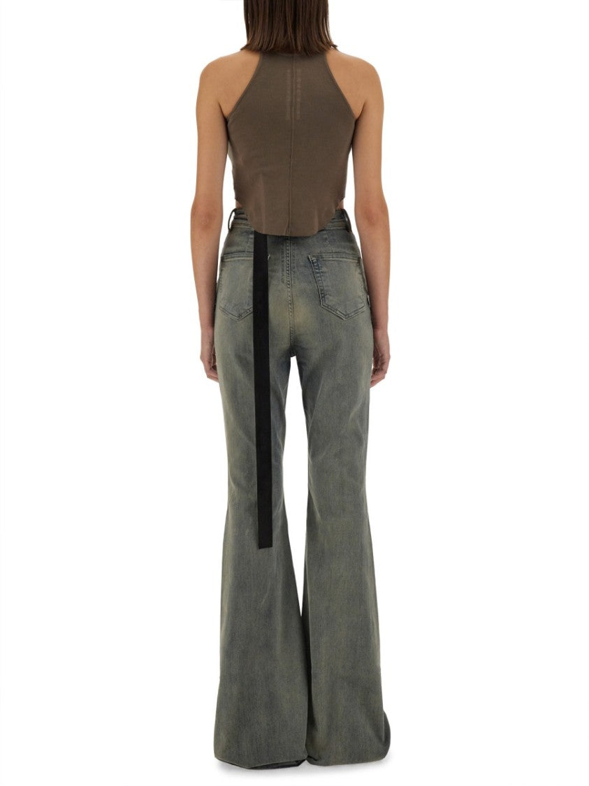 Cropped Fitted Tank Top