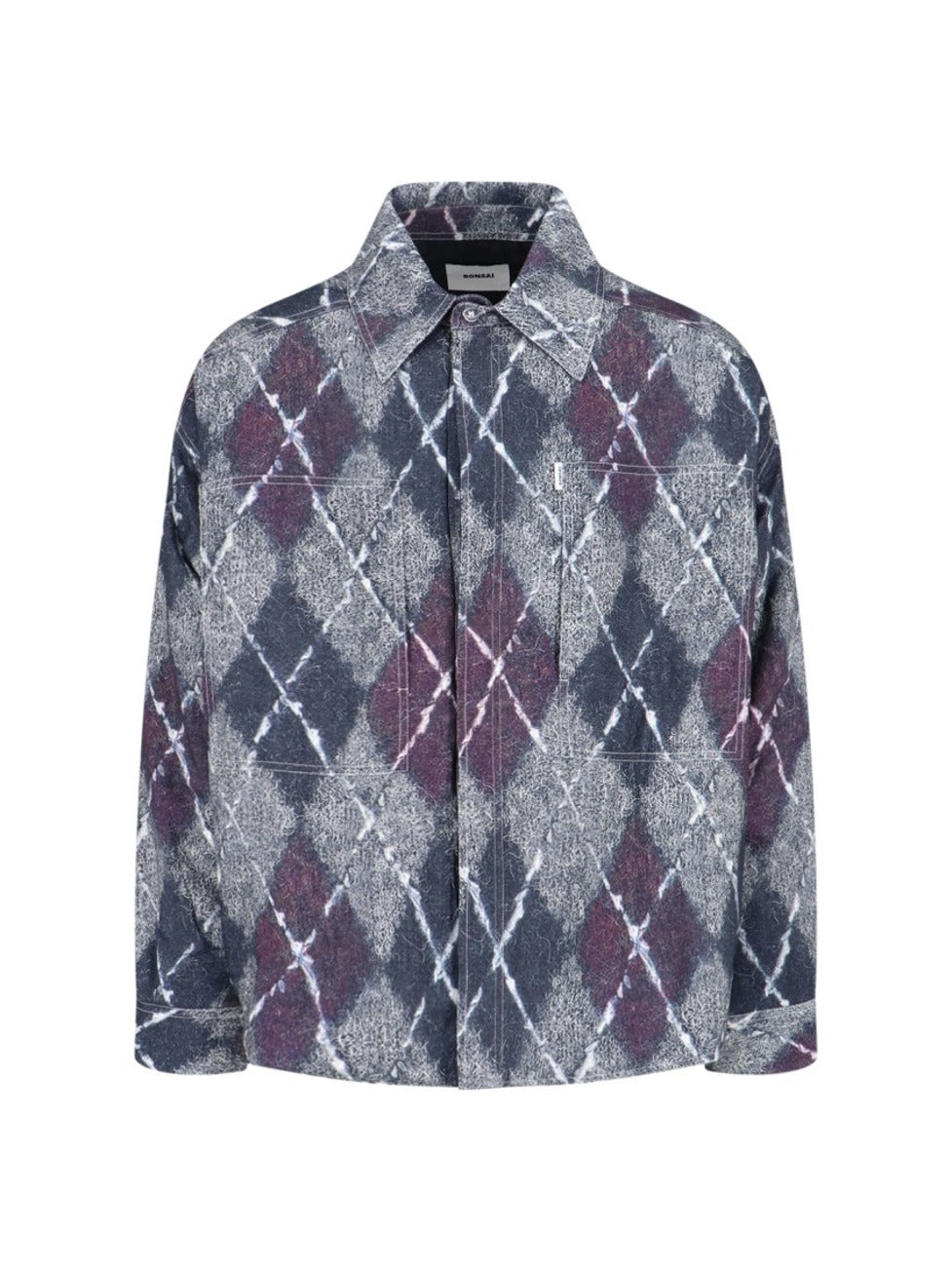 Multicolour Patterned Casual Jacket