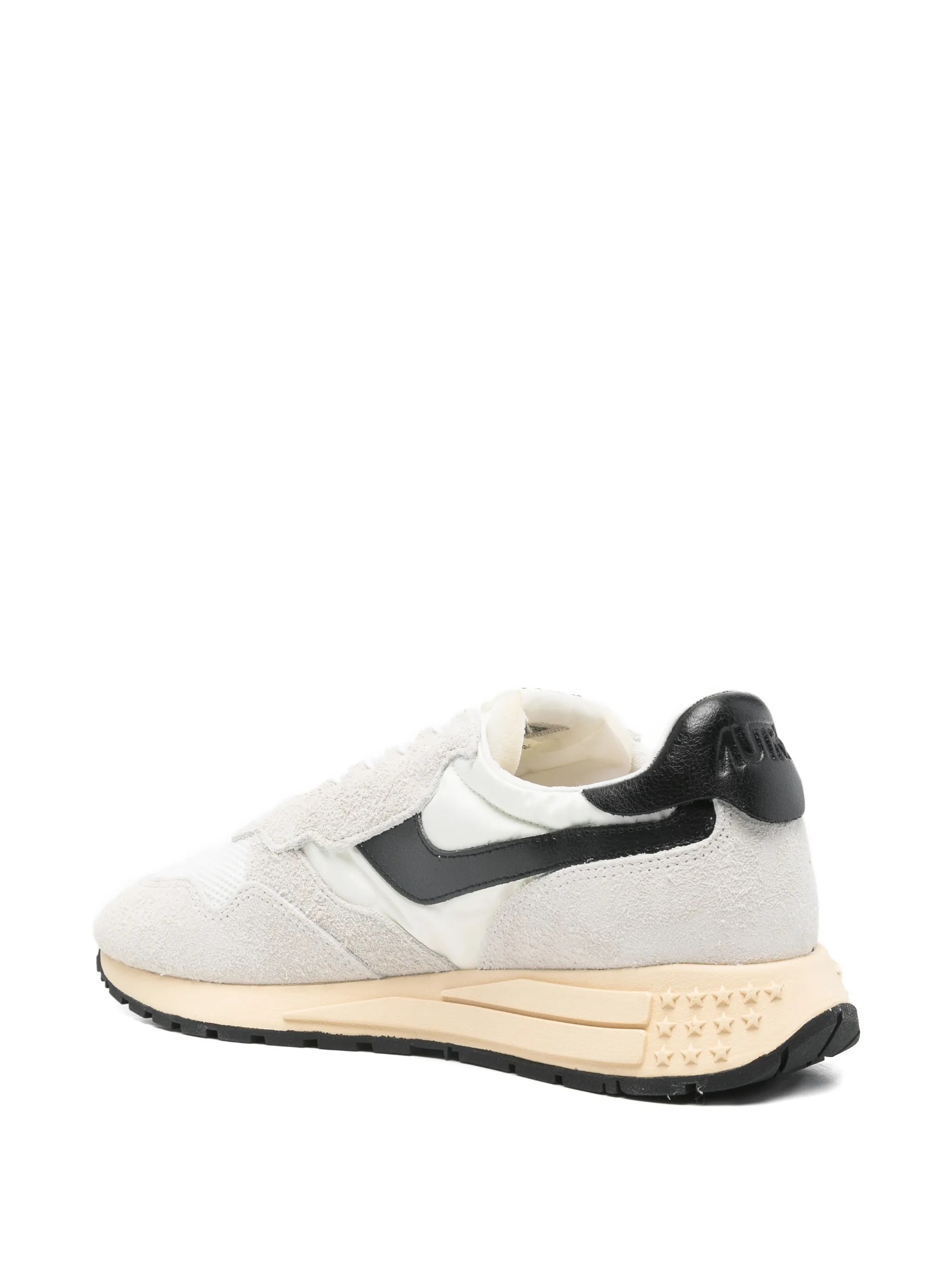 Light Beige Reelwind Low Suede Sneakers