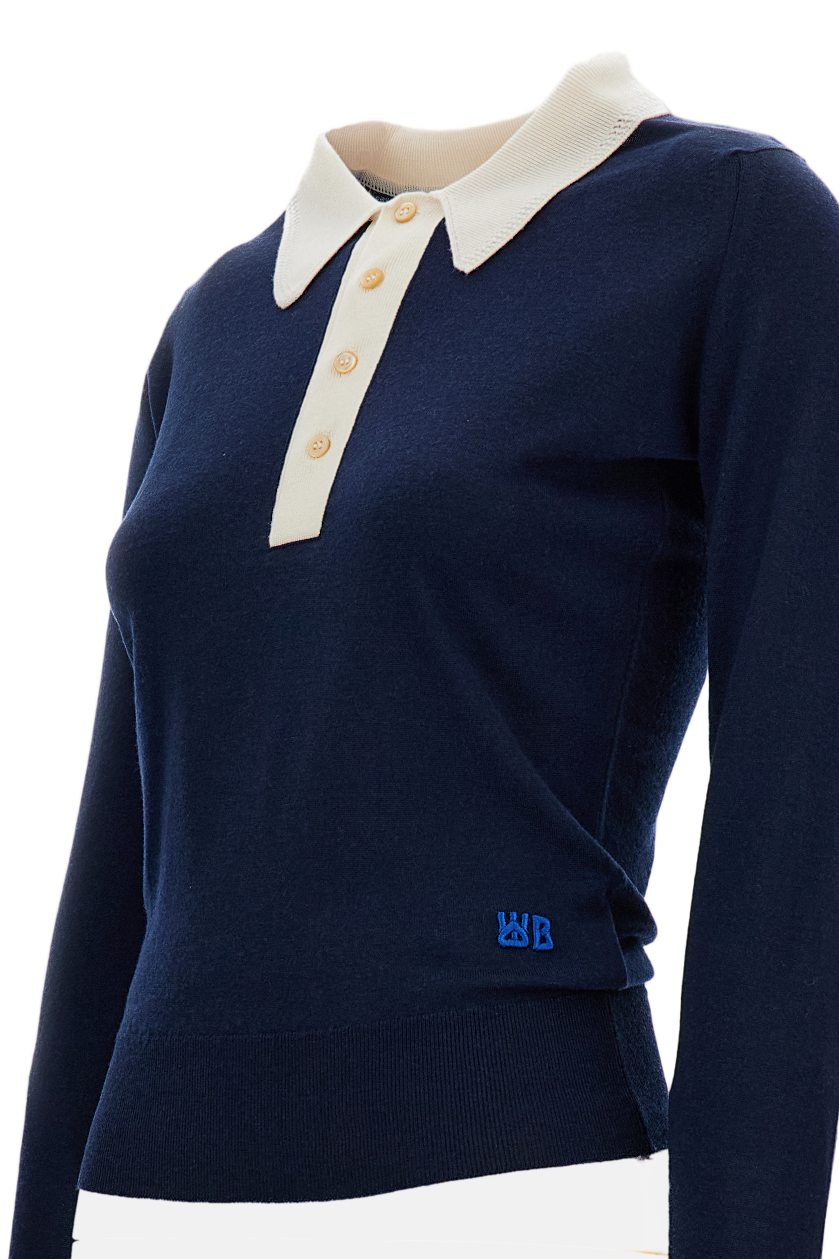 Fine Merino Wool Fabric Polo Shirt