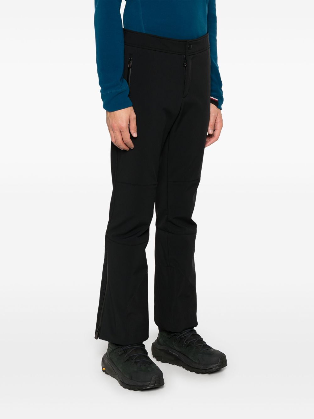 Technical Poplin Ski Trousers With Water-Resistant Features