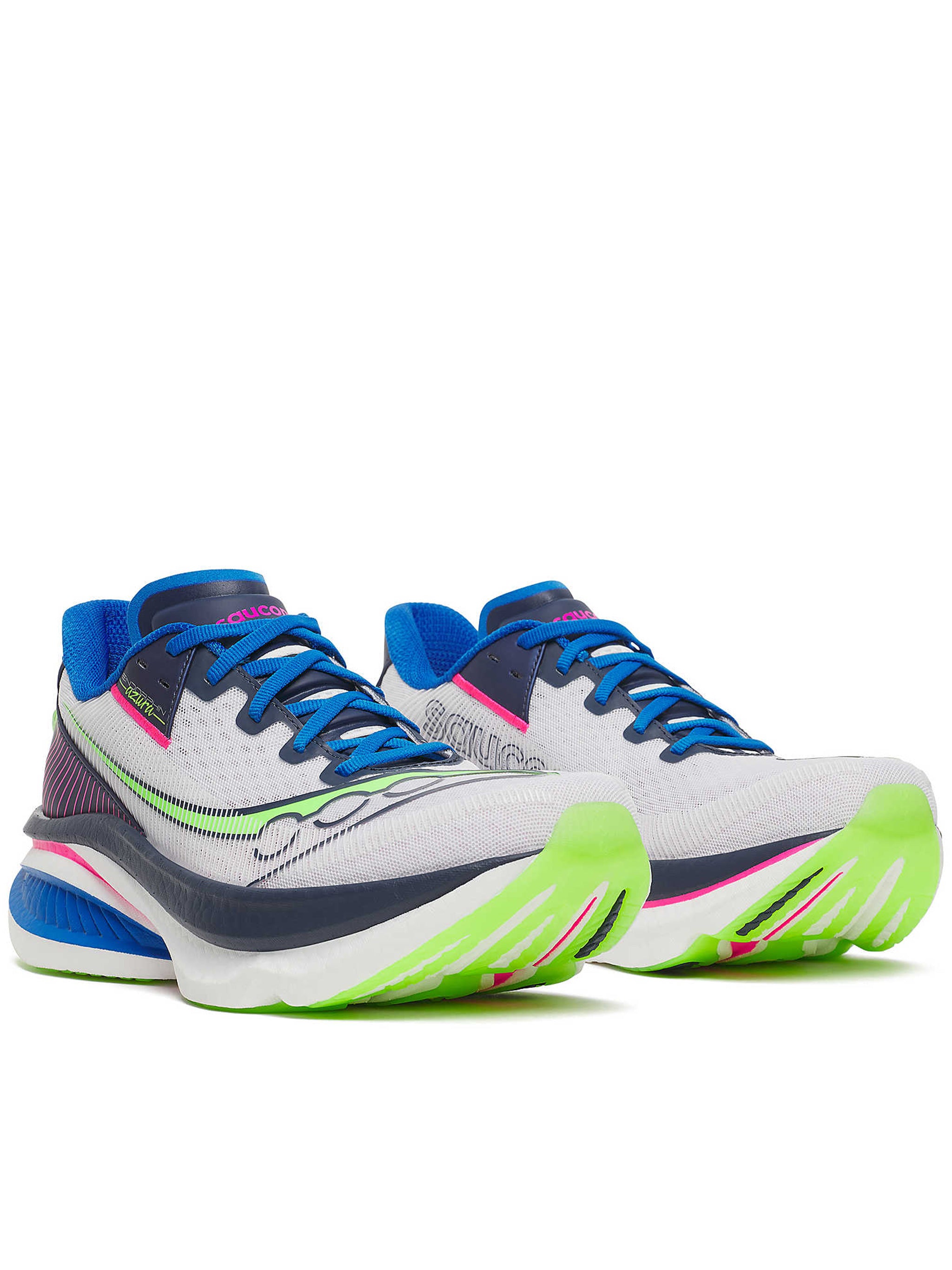Breathable Mesh Running Shoe with Vibrant Accents