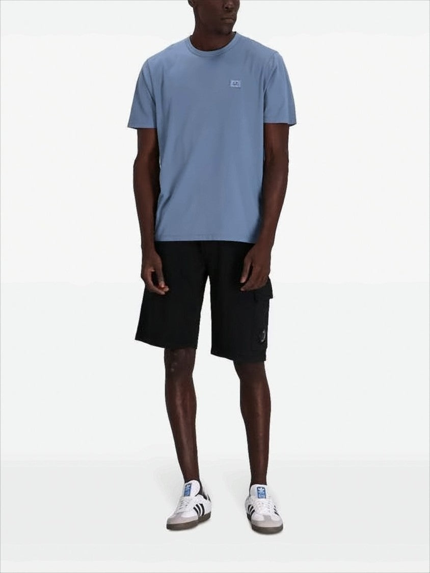 Relaxed Fit Cargo Shorts with Elastic Waistband
