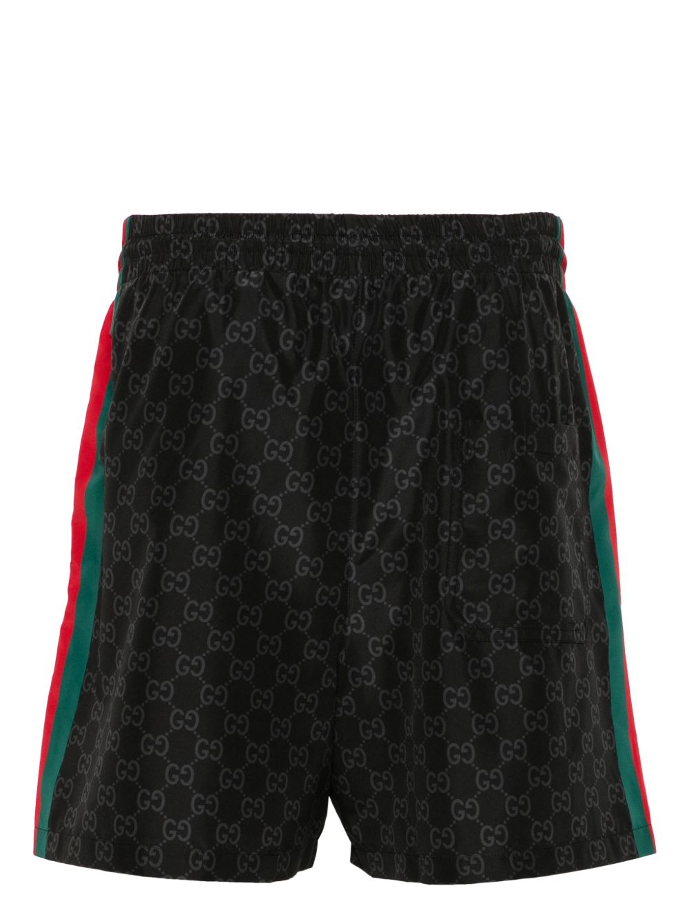 Allover GG Print Nylon Swim Shorts