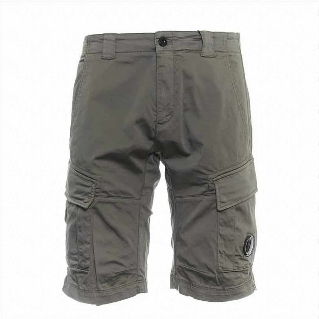 Utilitarian Shorts With Flap Pockets And Signature Lens Detail
