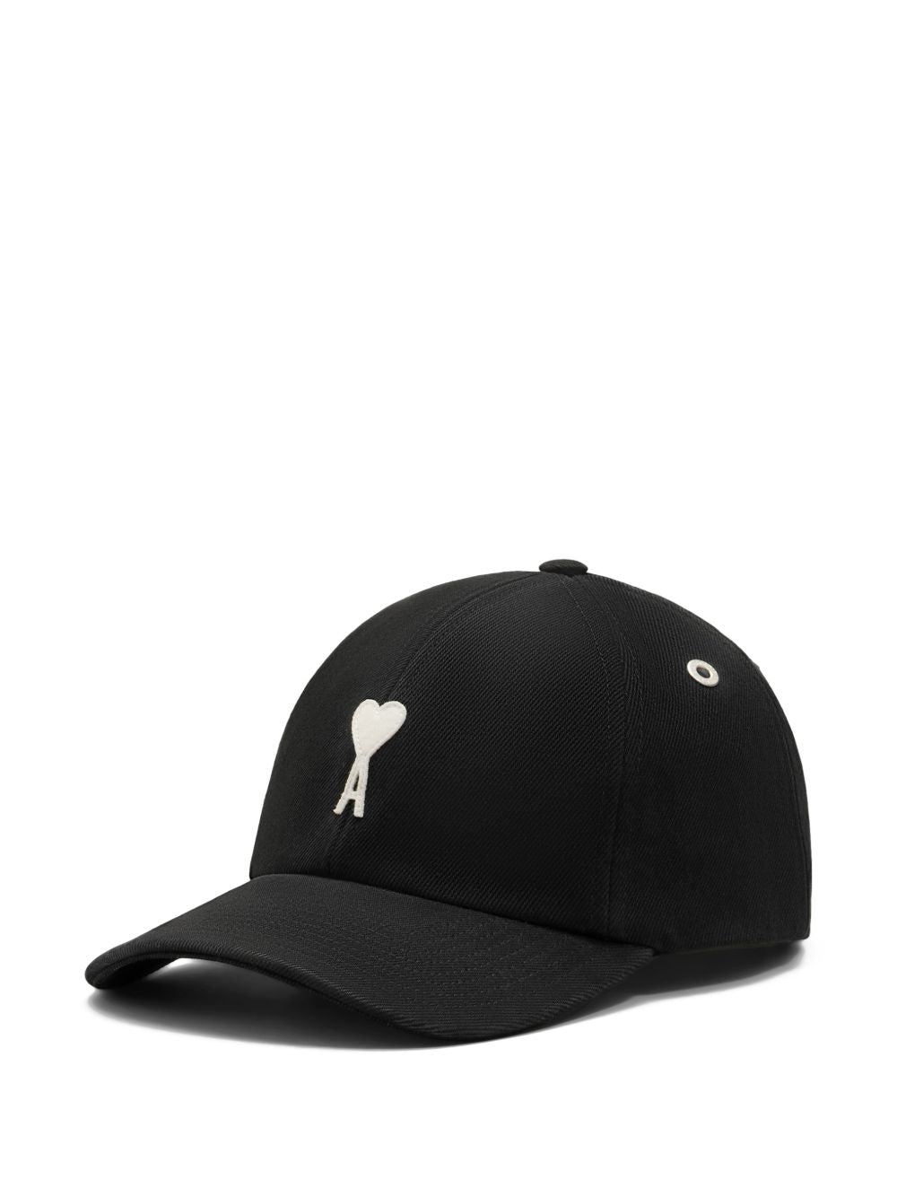 Curved Brim Black Baseball Cap