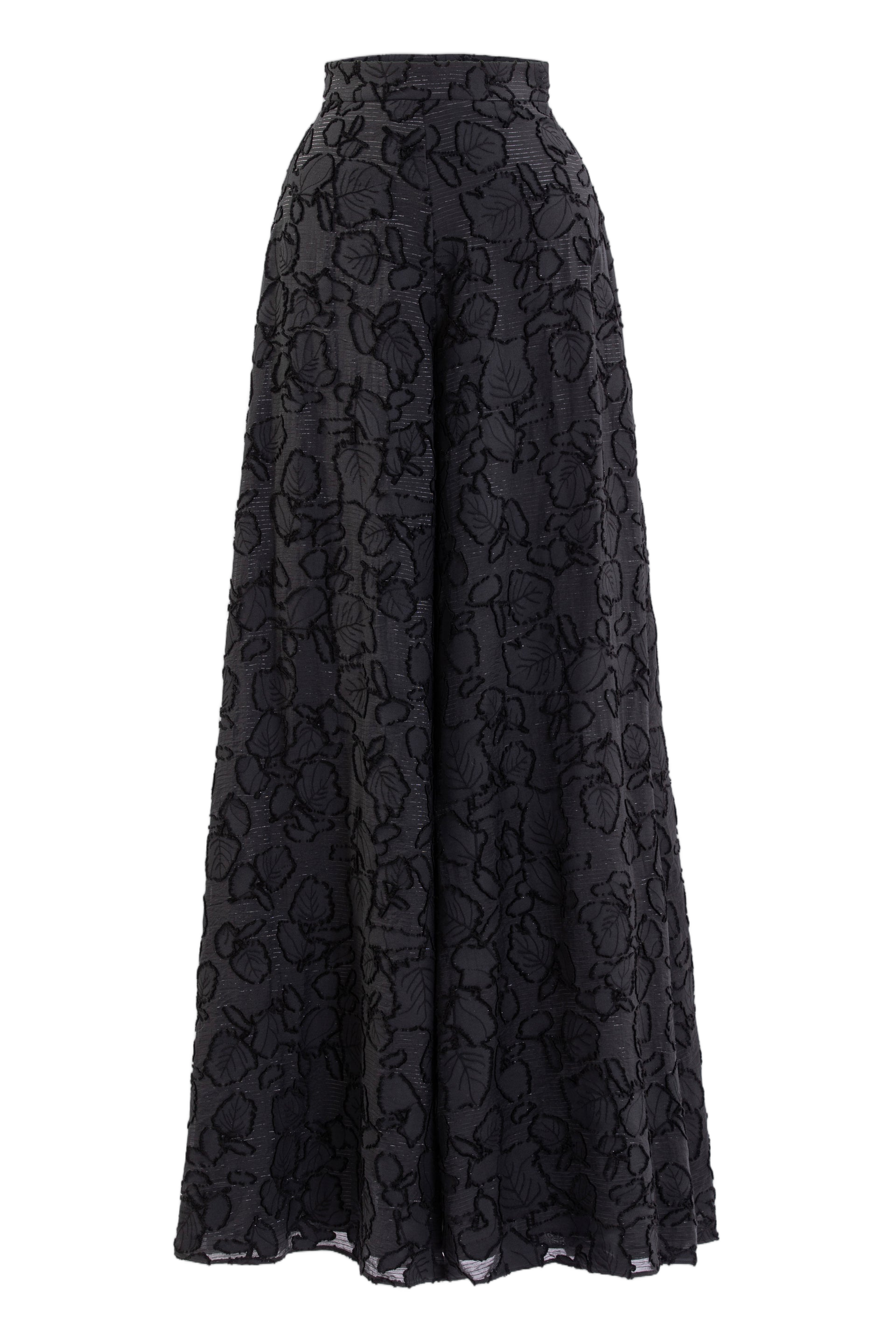 Textured Top And Wide Pants