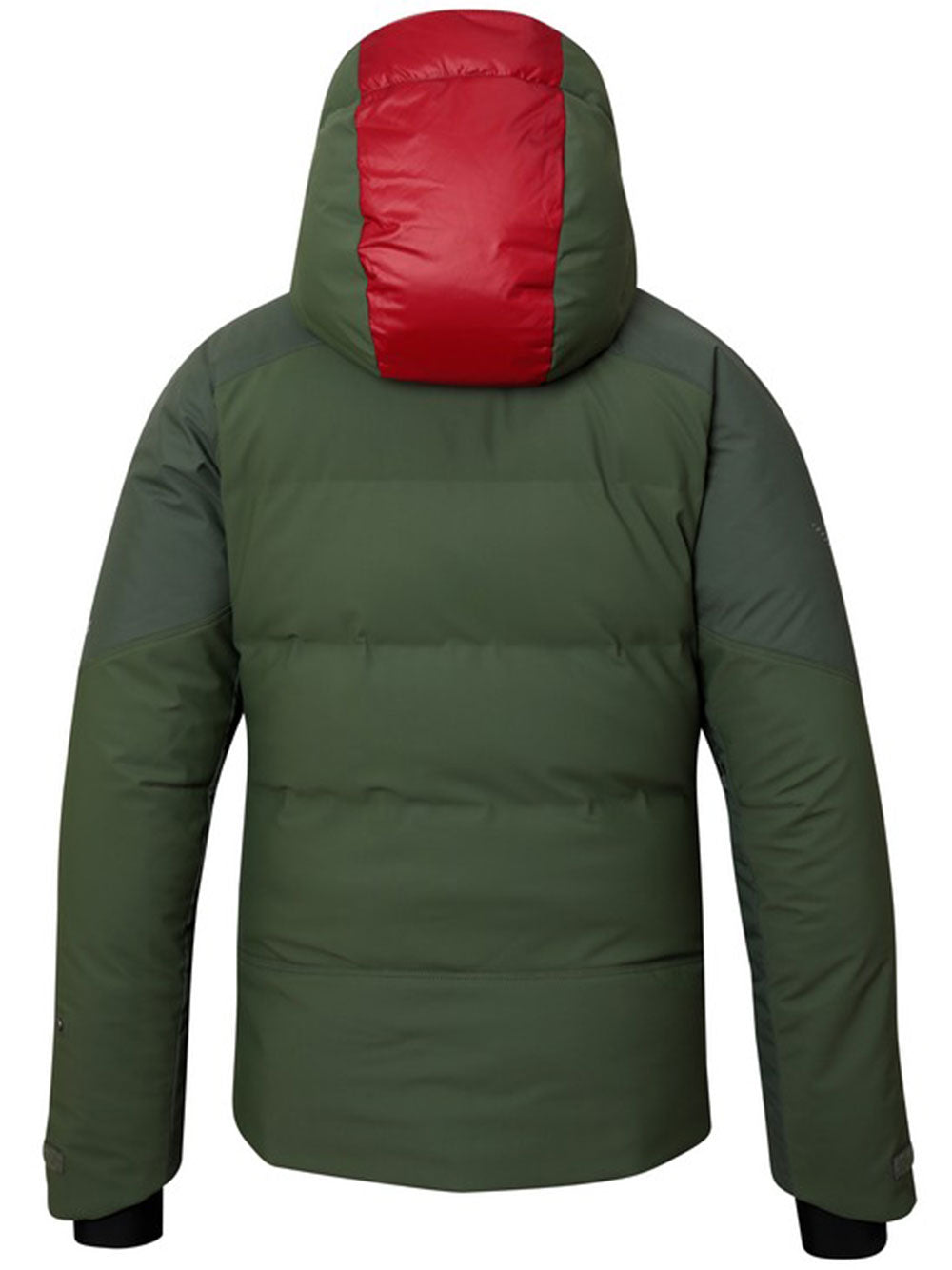 Olive Green De Lorean Quilted Ski Jacket
