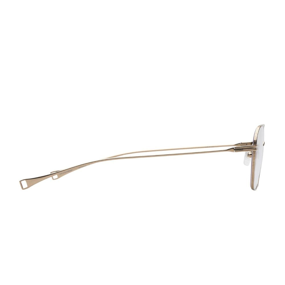 Lsa 123 Gold Titanium Square Frame Eyewear