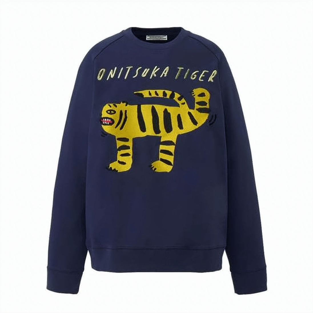 Deep Navy Long-Sleeve Sweatshirt