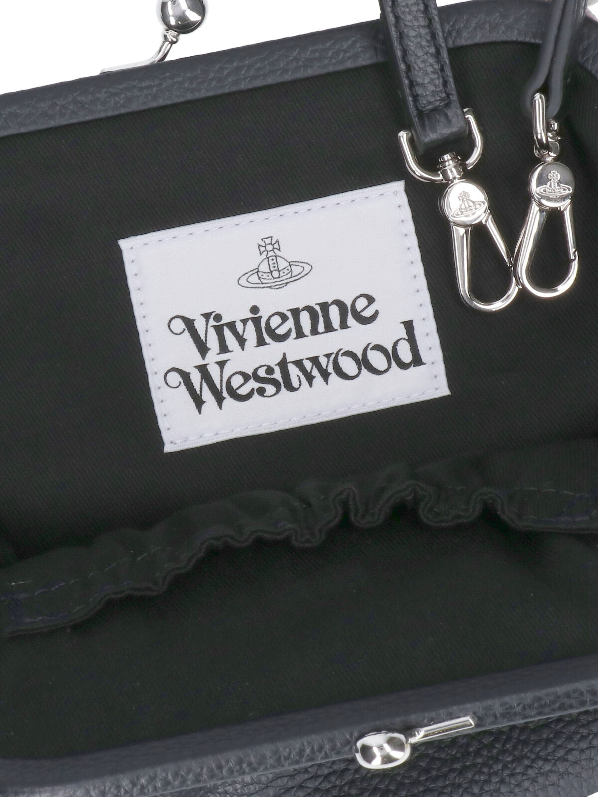 "Granny Frame" Small Pouch – Black