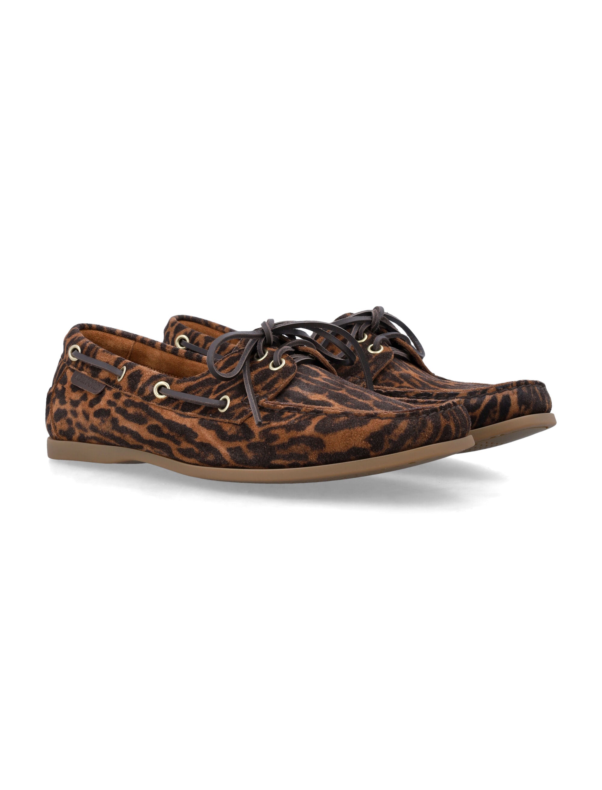 Robin Animal Print Suede Loafers