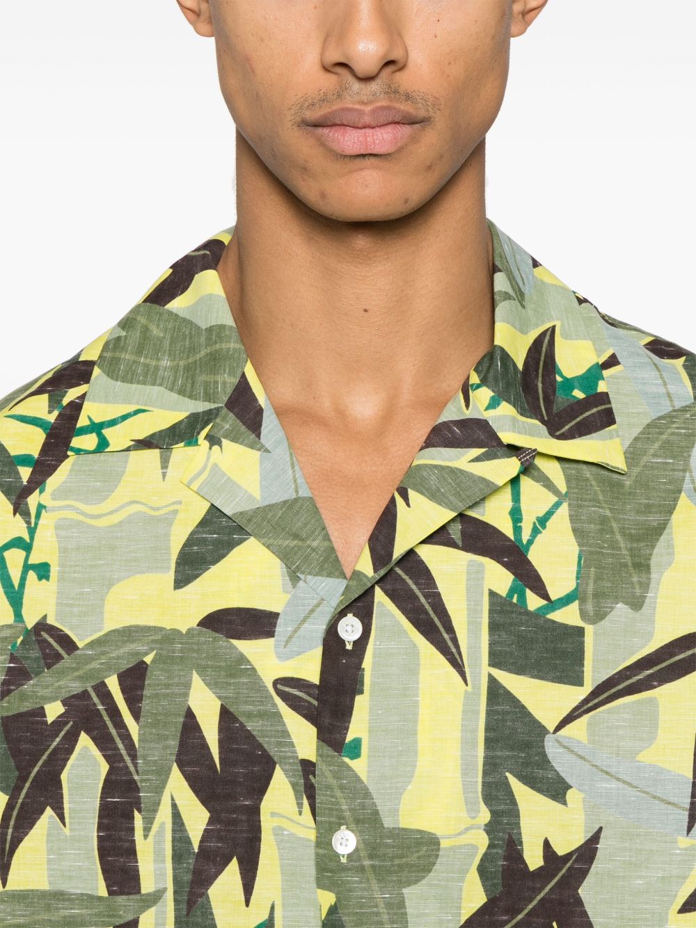 Lime Green Short-Sleeve Shirt