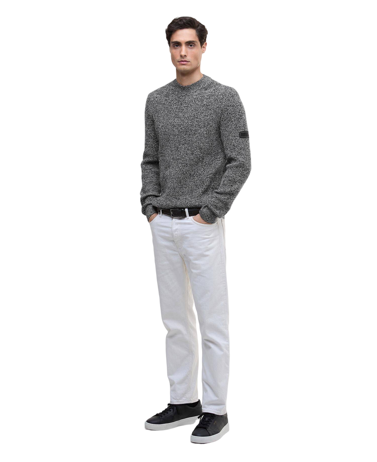 Declan Yarn Twist Crew Neck Sweater