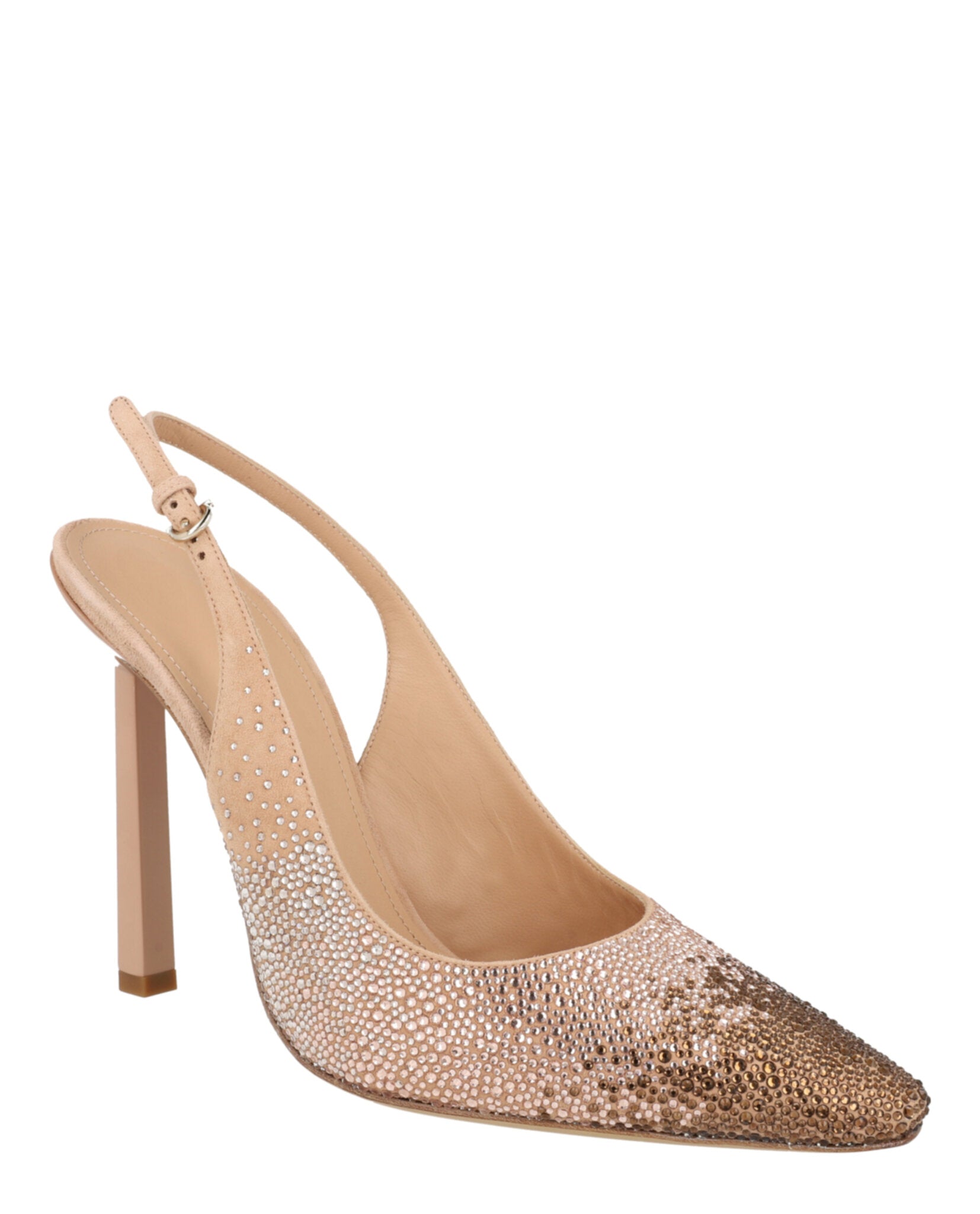 Jessie Crystal-Embellished Slingback Pumps