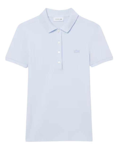 Lilac Slim Fit Cotton Piqué Polo