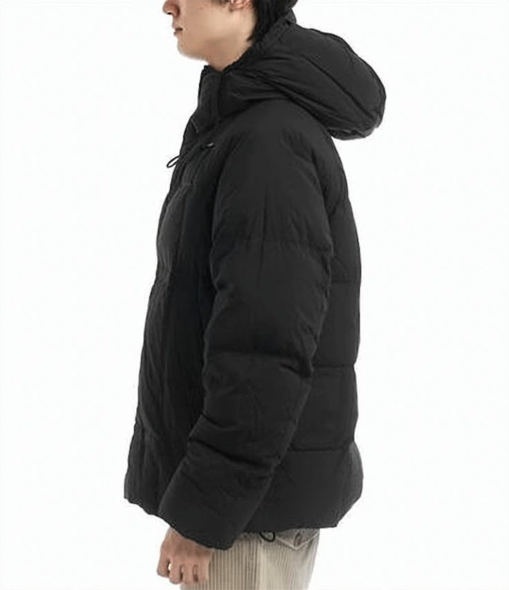Quilted Black Down Jacket