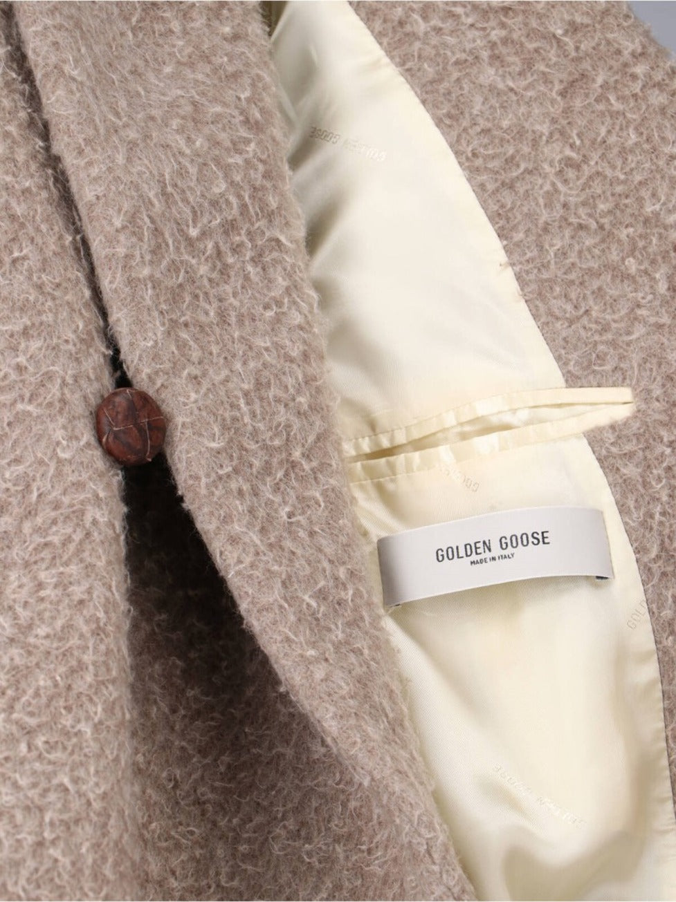 Double-Breasted Coat – Beige