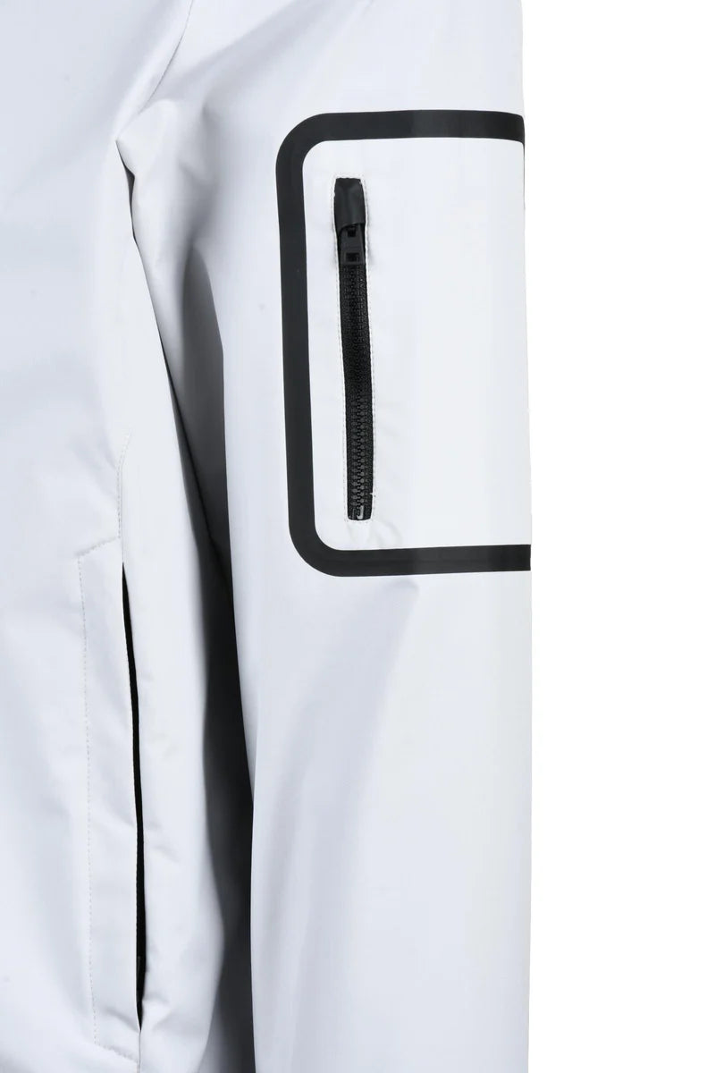 Men's Windbreaker Jacket - Light Grey