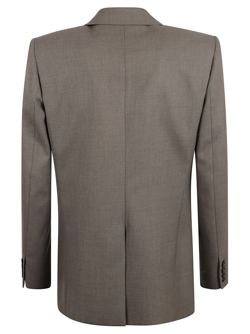 Tailored Wool Jacket With Design
