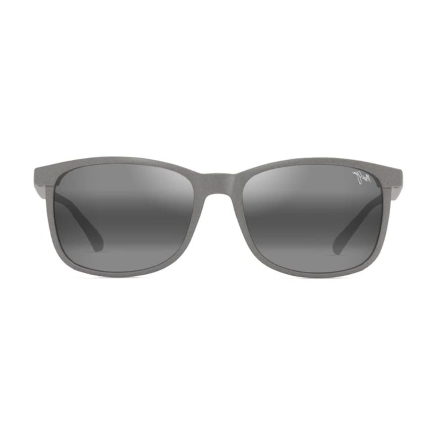 Hulili Rectangular Matte-Finish Sunglasses with Subtle Branding