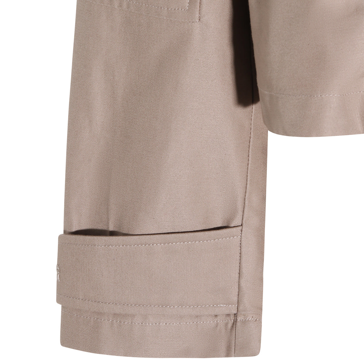 Cropped Jacket With Asymmetrical Closure