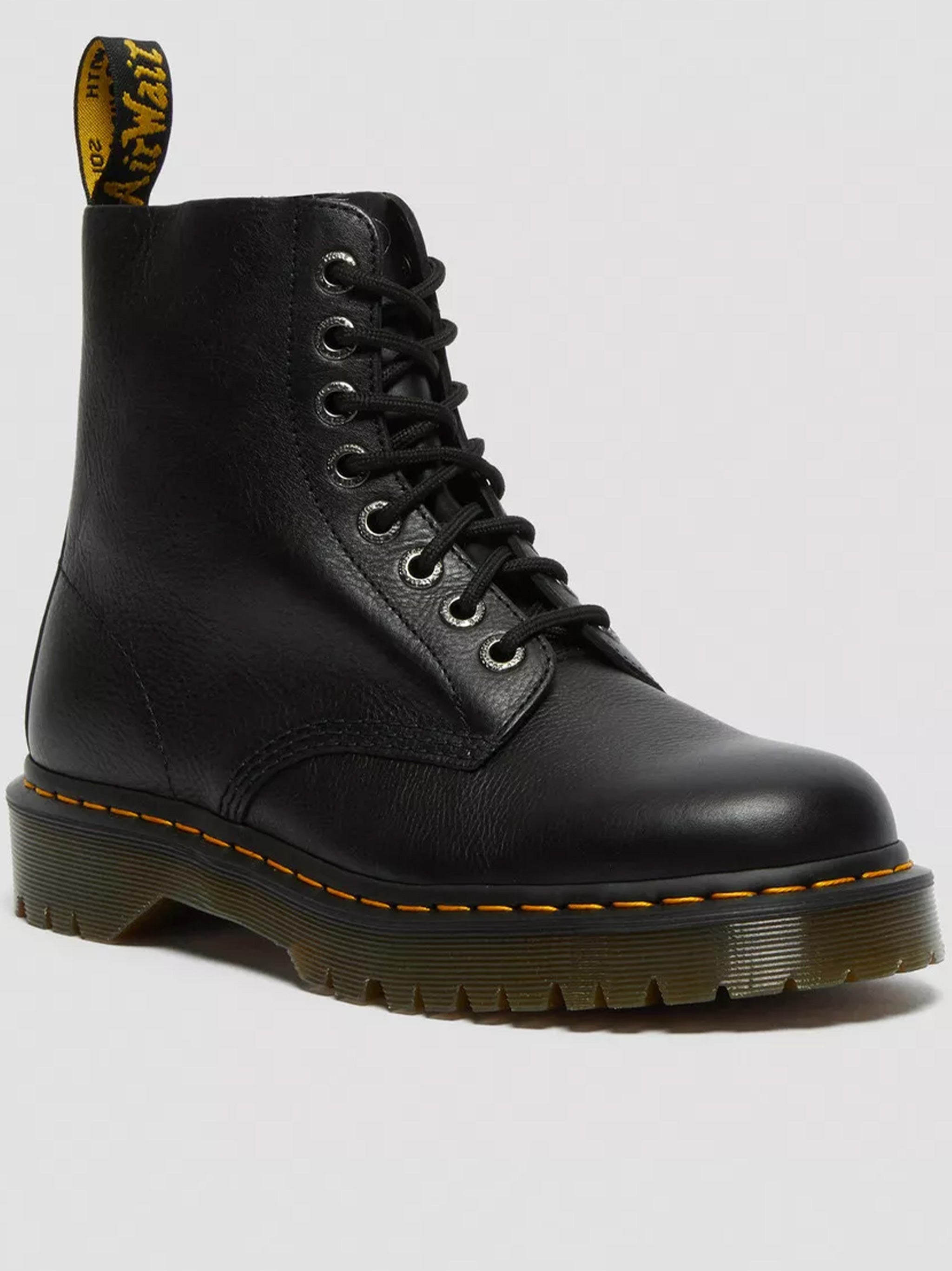 1460 Pascal Bex Black Leather Boots