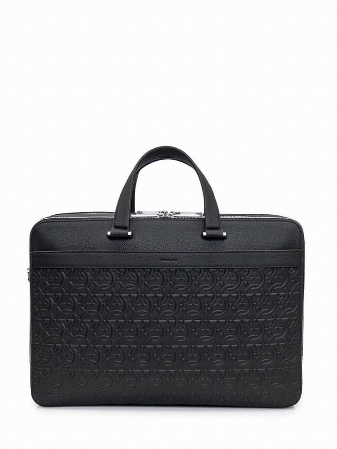 Textured Calf Leather Tote Bag