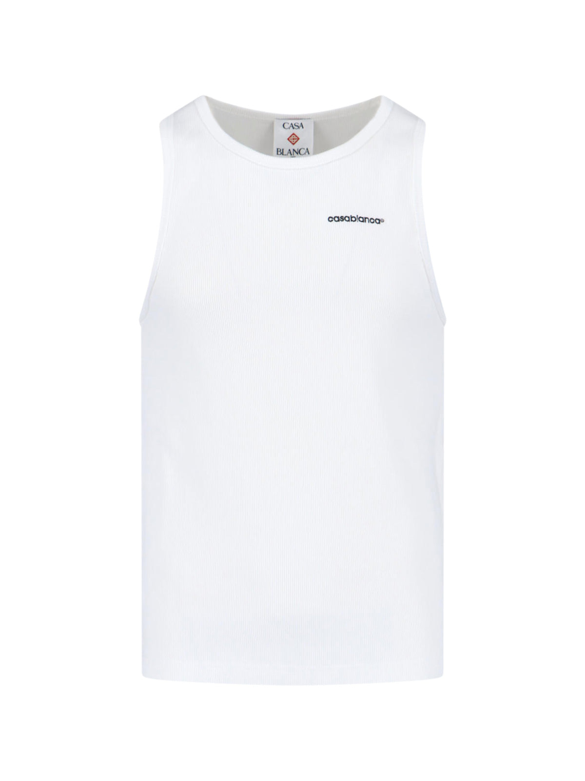Classic White T-Shirt With Standard Crew Neckline