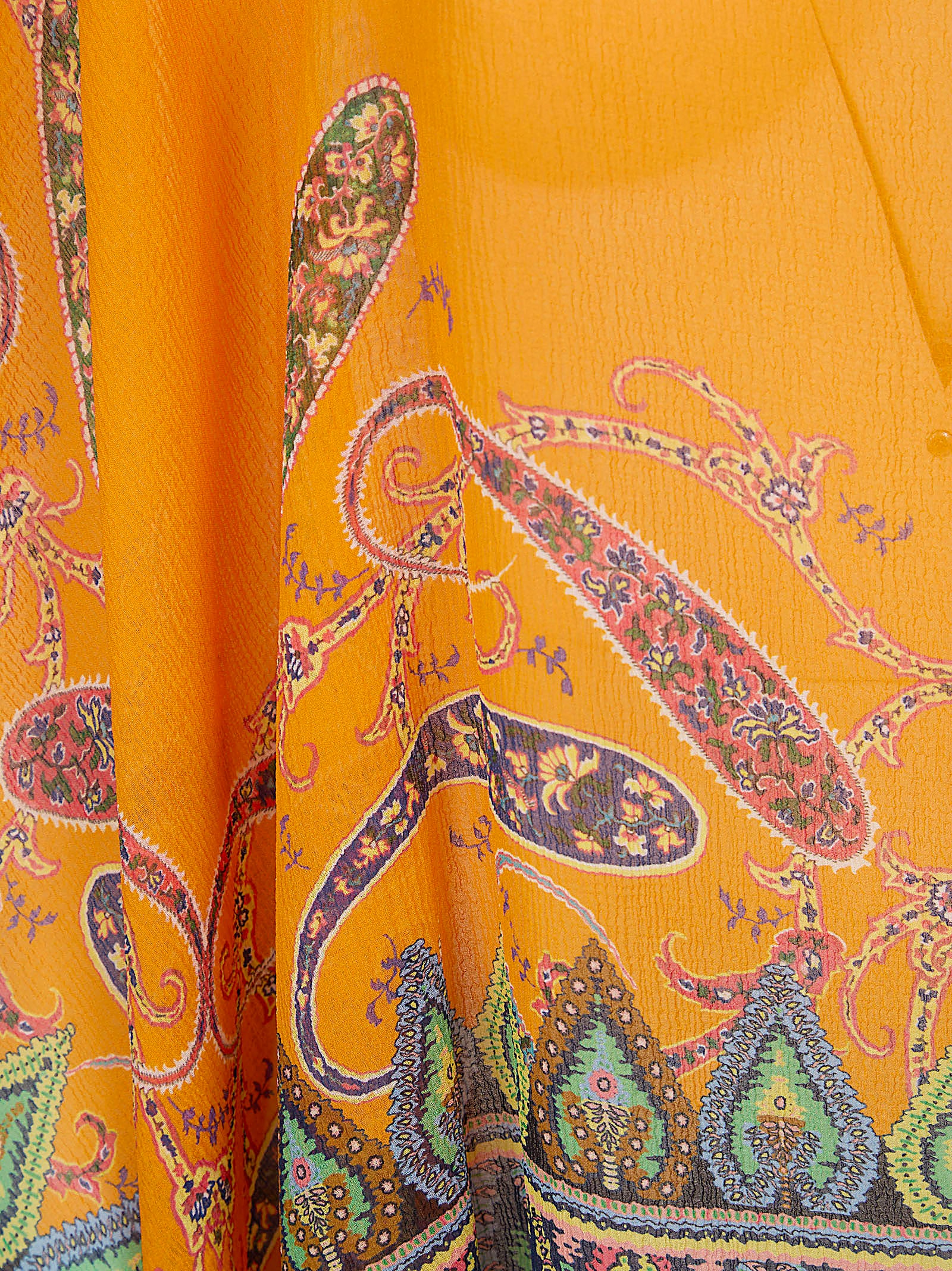 Multicolour Silk Cape Jacket