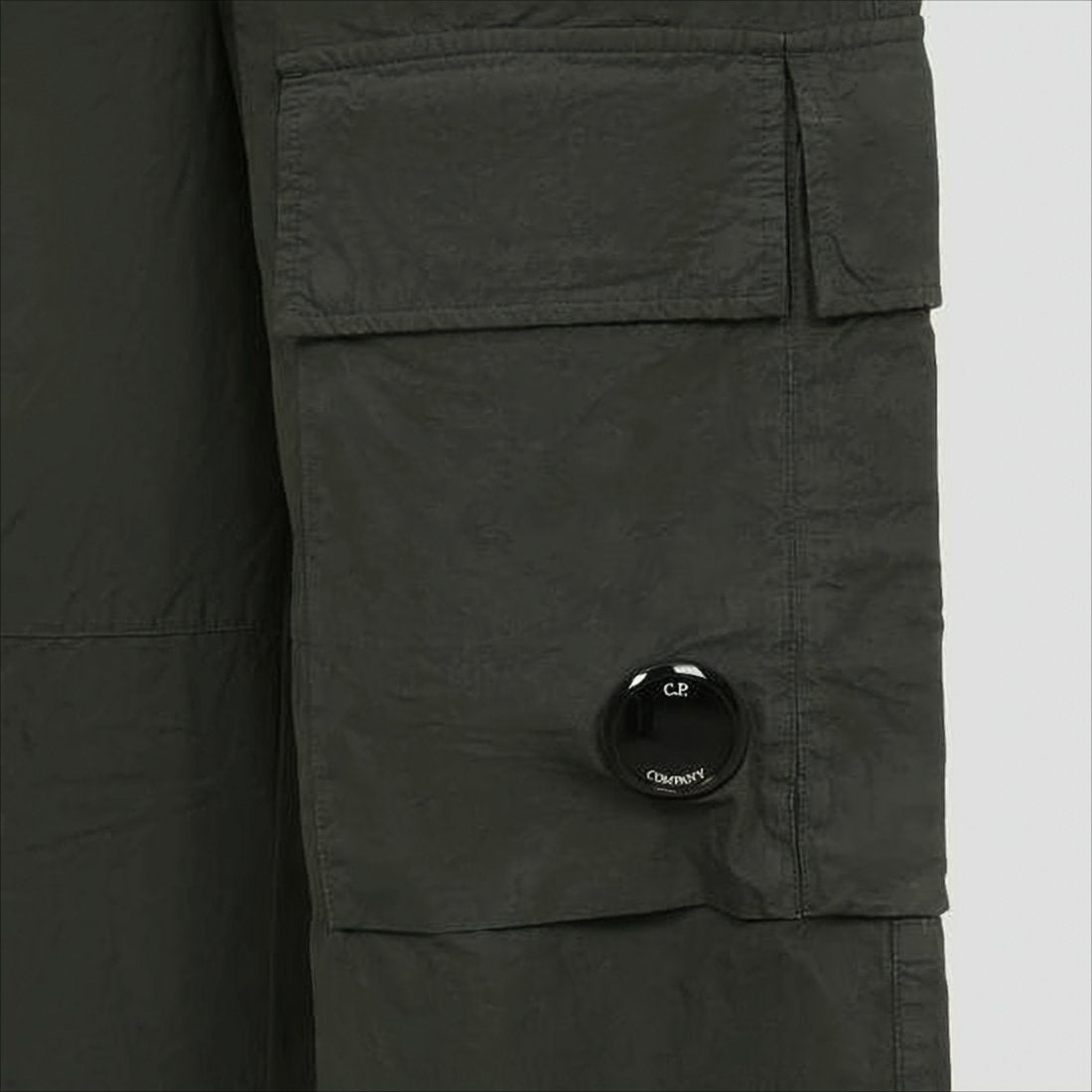 Boxy Cargo Pants with Adjustable Hem