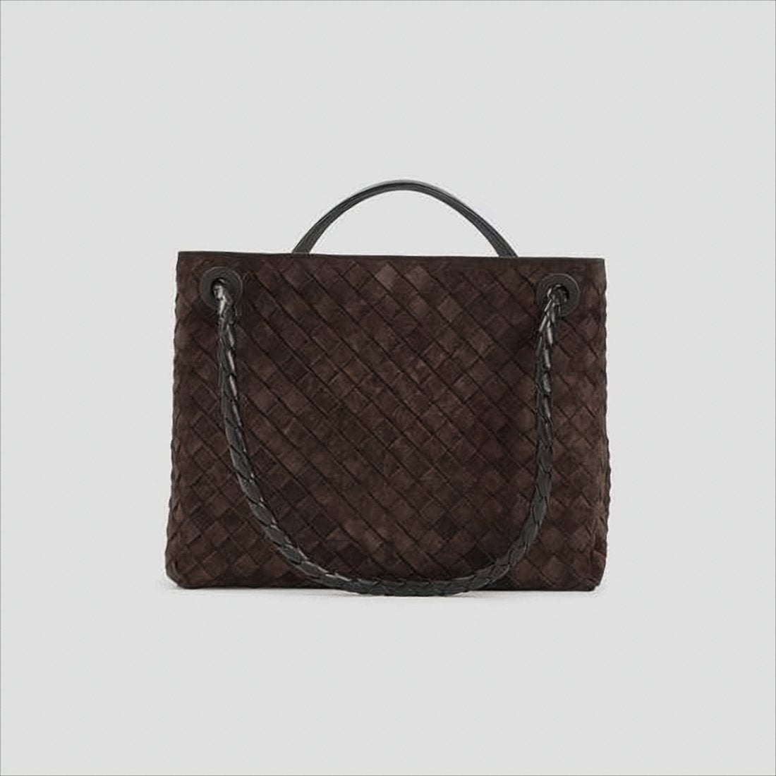 Woven Leather Shoulder Bag