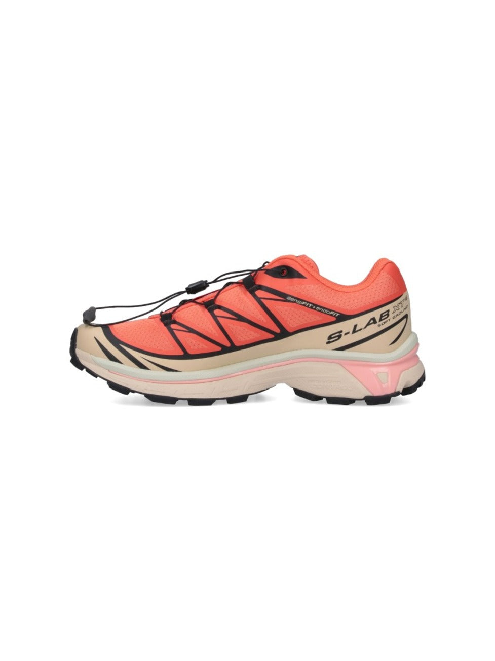 Xt-6 Sneakers In Pink Fabric "Living Coral"