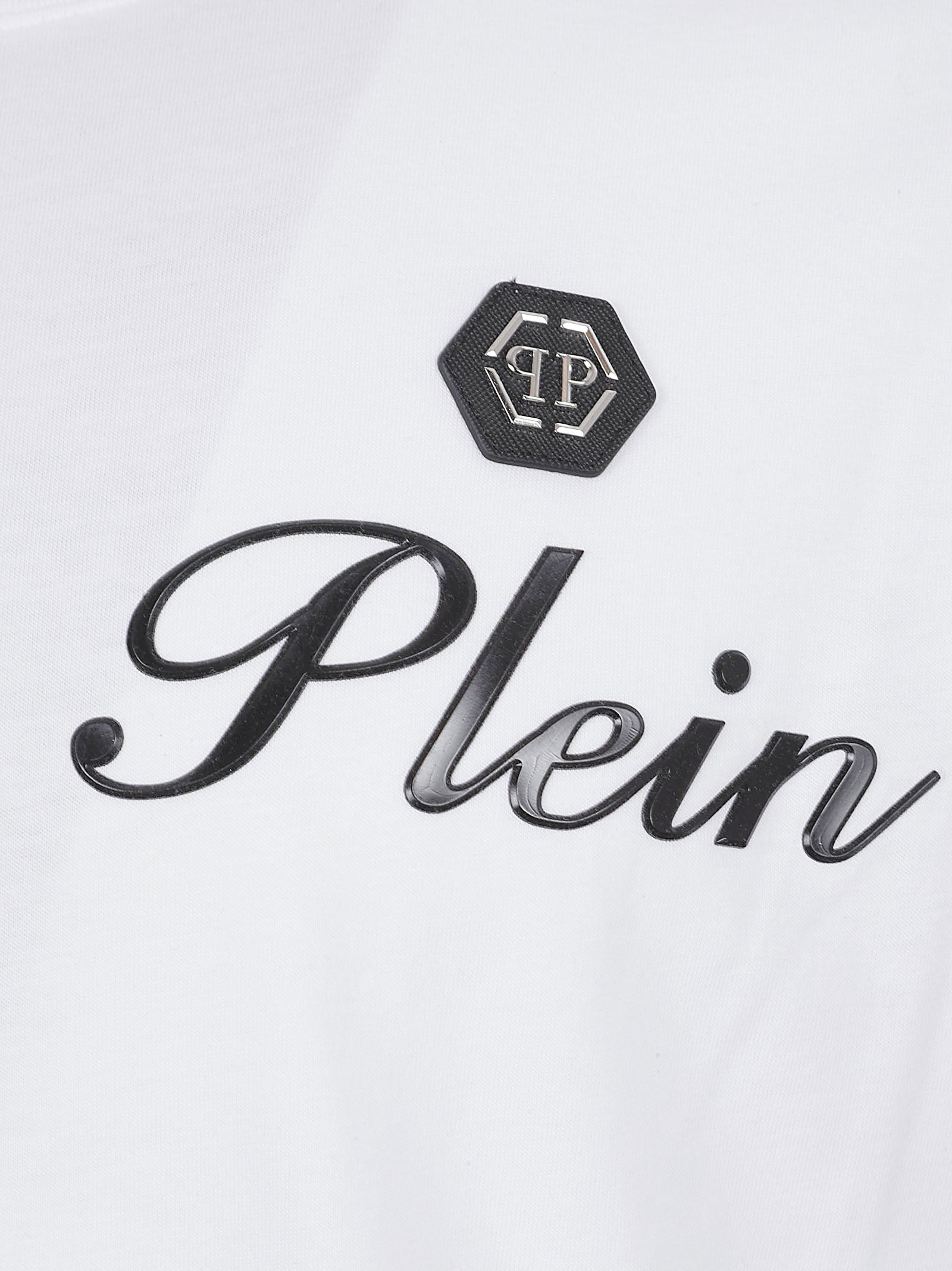 Crew Neck T-Shirt with Subtle Logo Detail