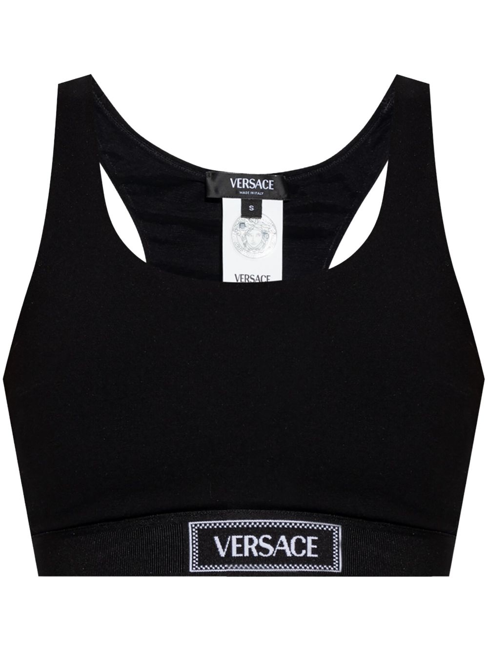 Fitted Crop Top With Racerback Design