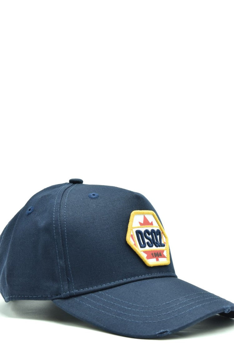 Structured Blue Baseball Cap