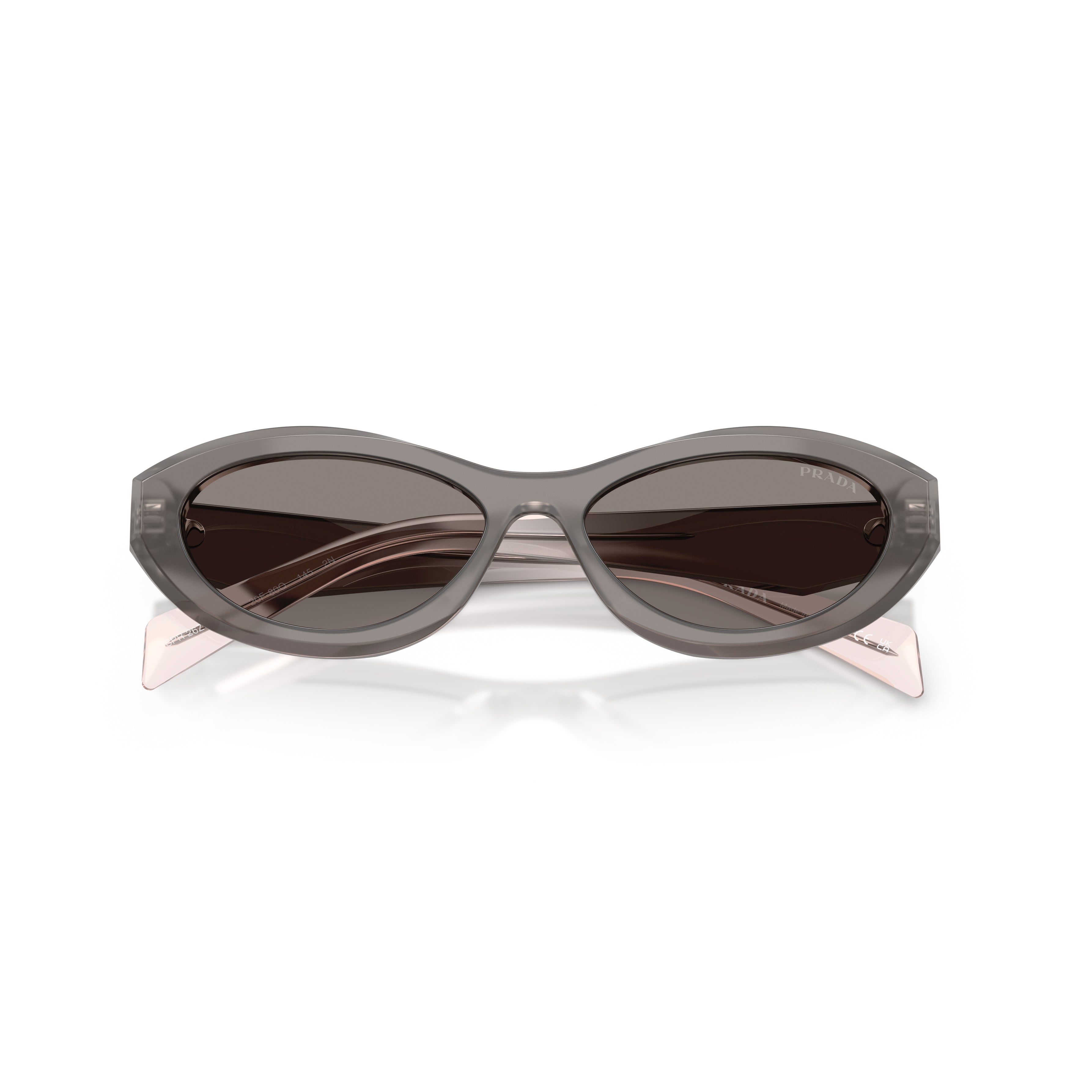 0pr 26zs Oval Frame Sunglasses