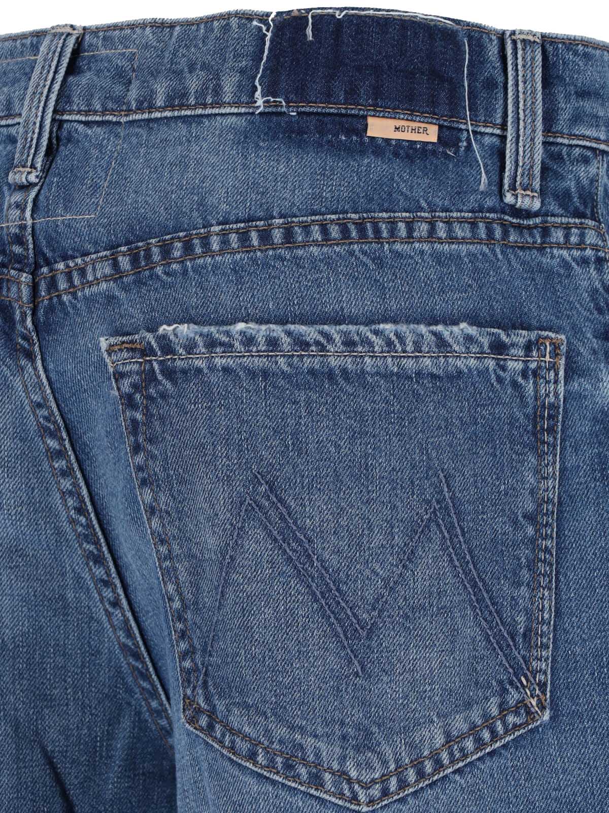 "The Twister Sneak" Jeans In Stretch Cotton Denim