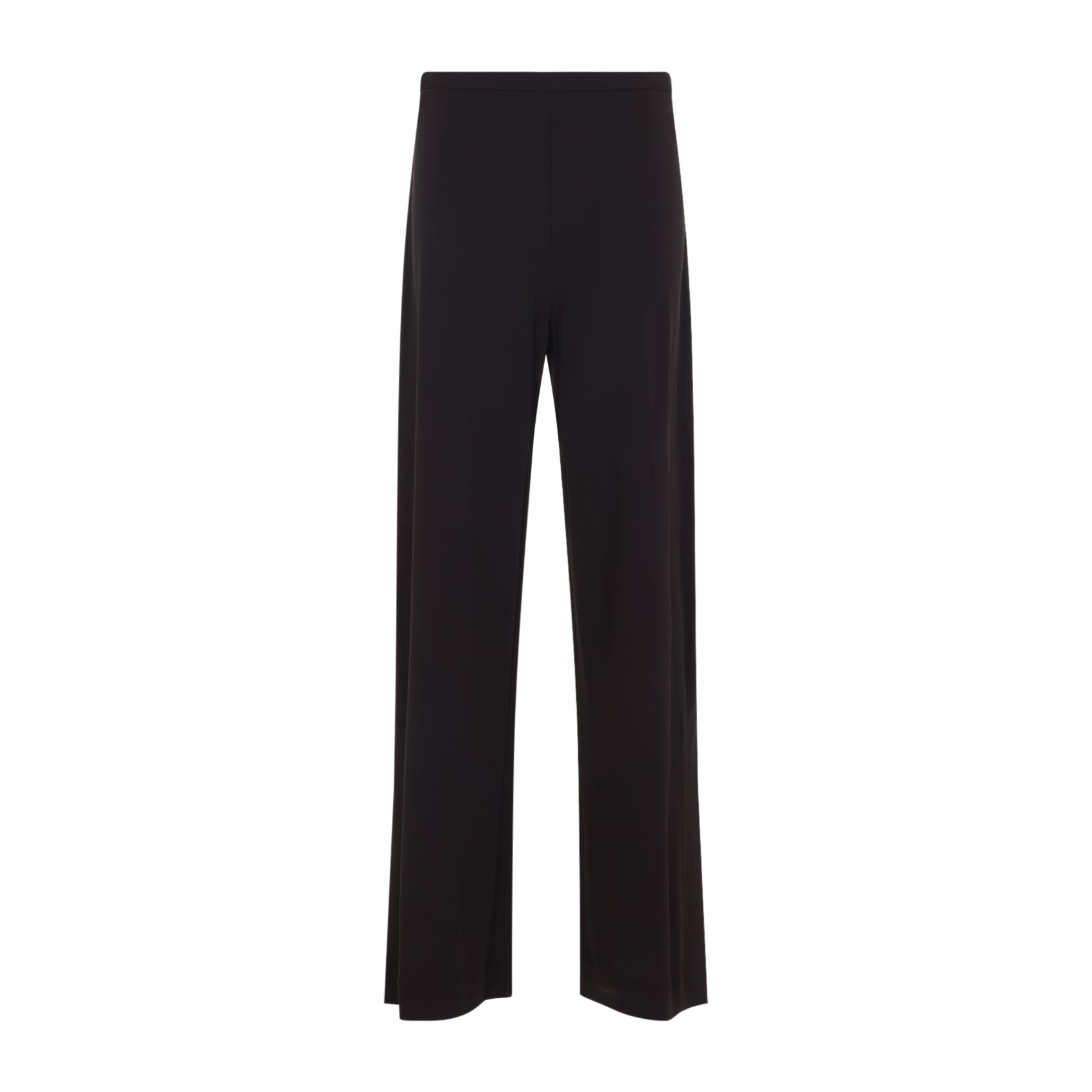 Straight-Leg Trousers with High Waist