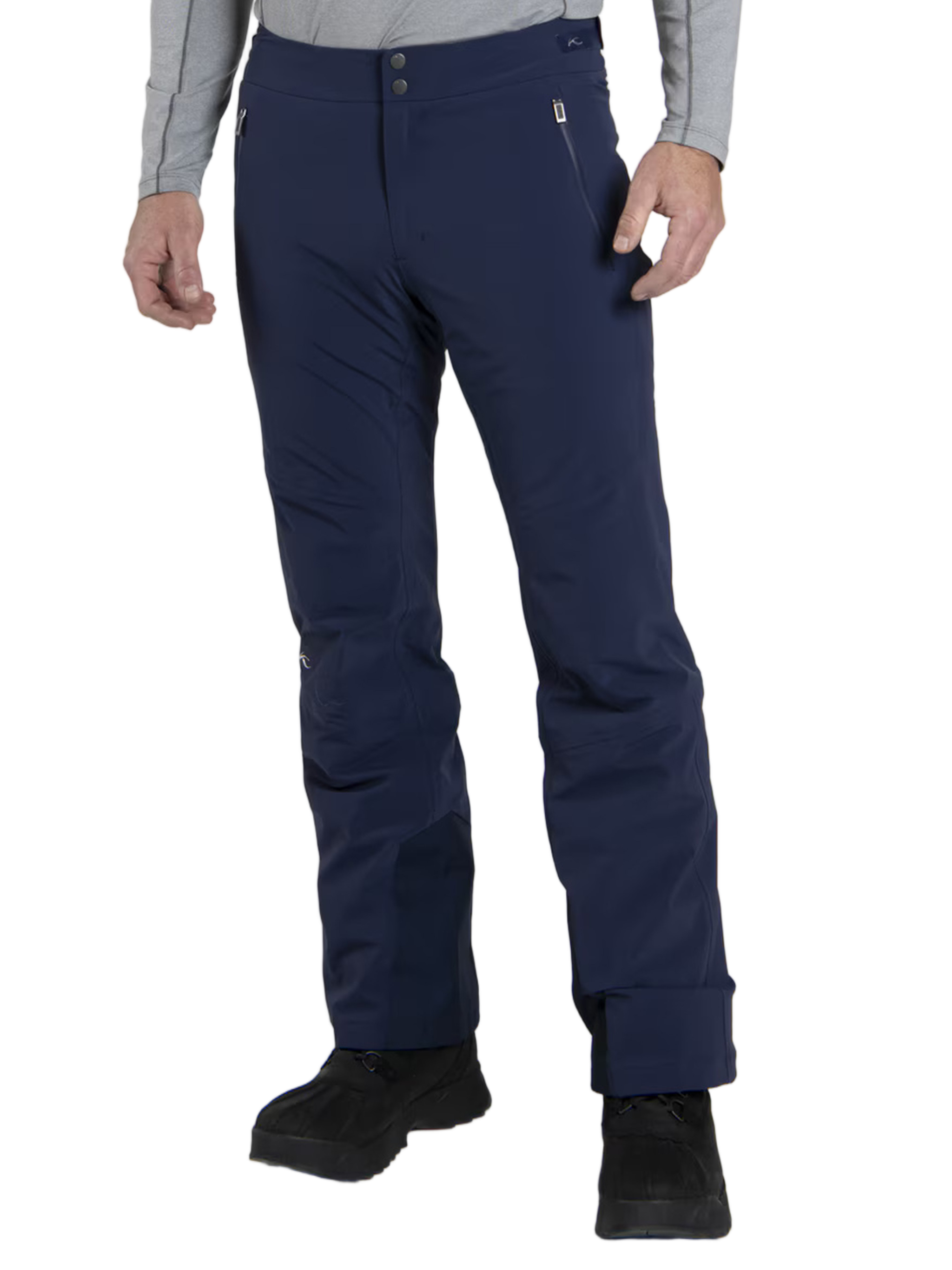 Blue Formula Fitted Straight-Leg Pants