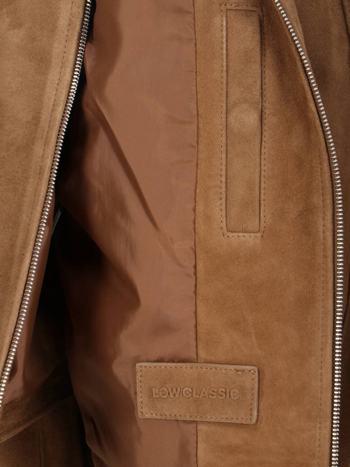 Brown Goat Suede Jacket