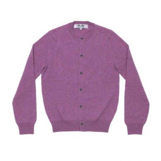 Classic Round Neck Cardigan with Button-Down Front