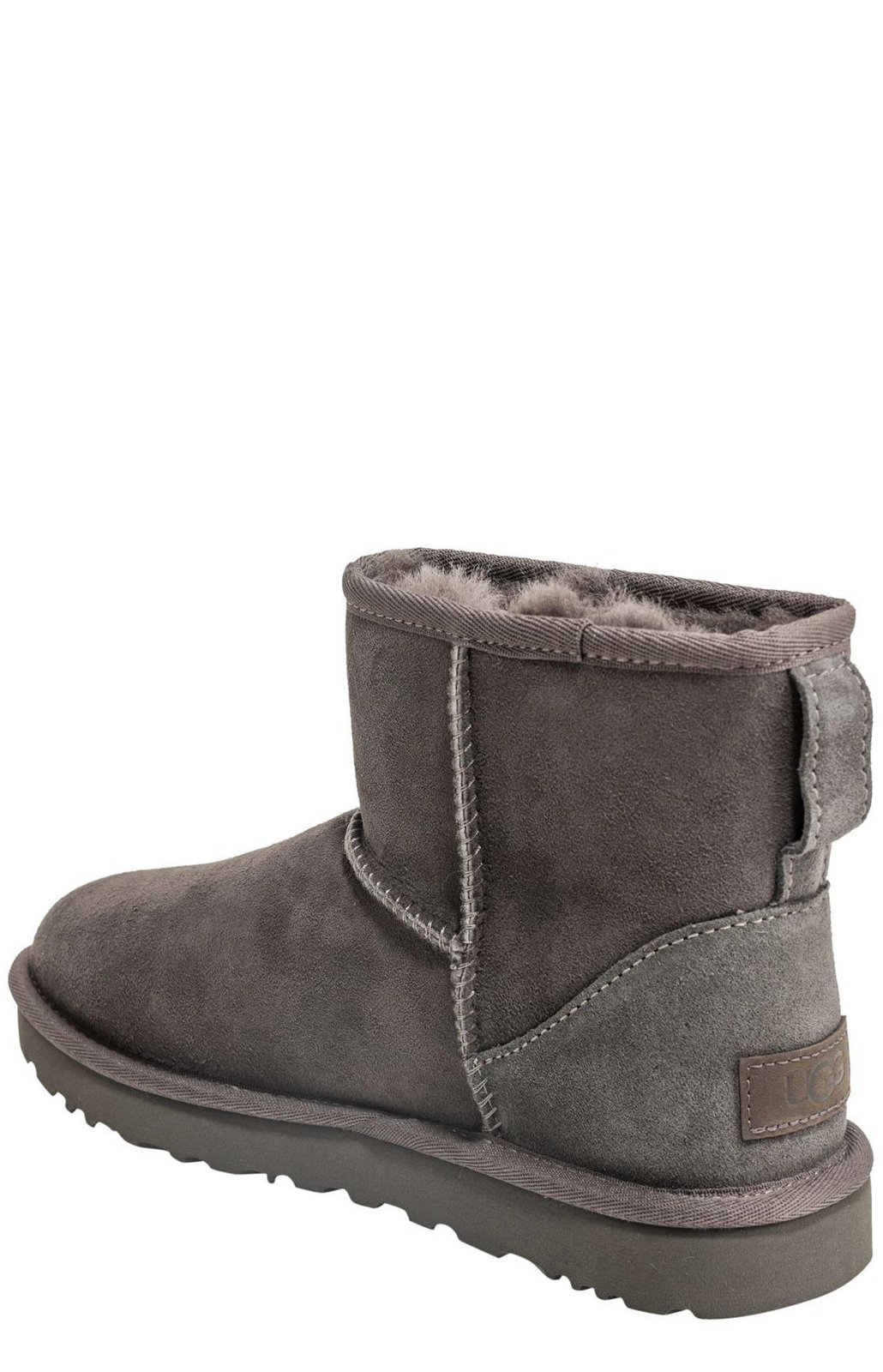 Suede Ankle Boots with Plush Shearling Lining