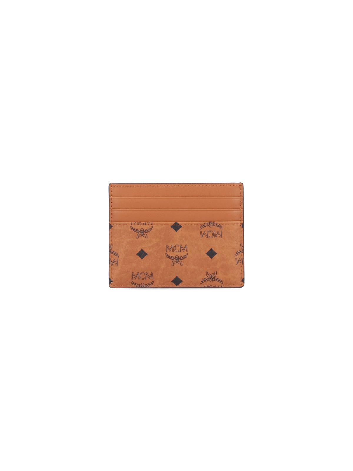 Brown Visetos Eco-Leather Money Clip Card Holder